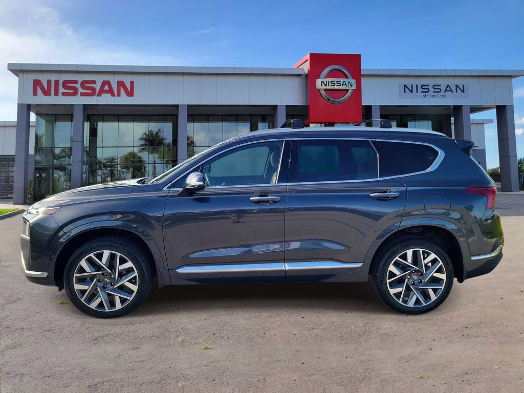 2023 Portofino Gray Hyundai Santa Fe Calligraphy AWD SUV