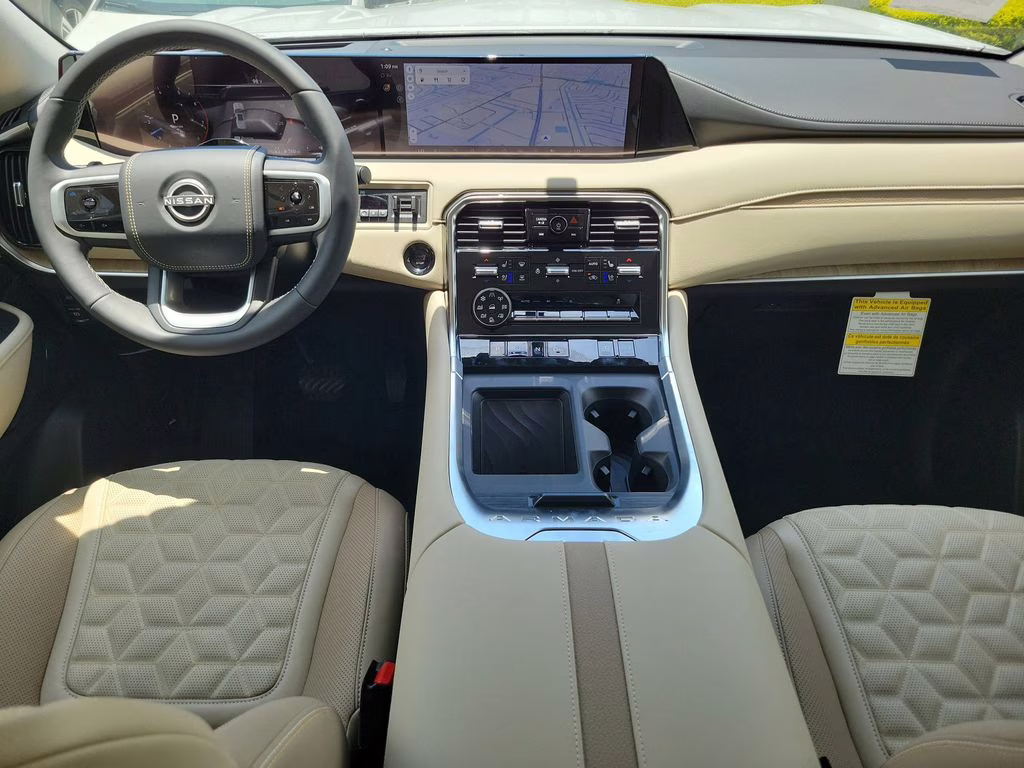 2026 Everest White Pearl Tricoat Nissan Armada Platinum Reserve 4X4 SUV