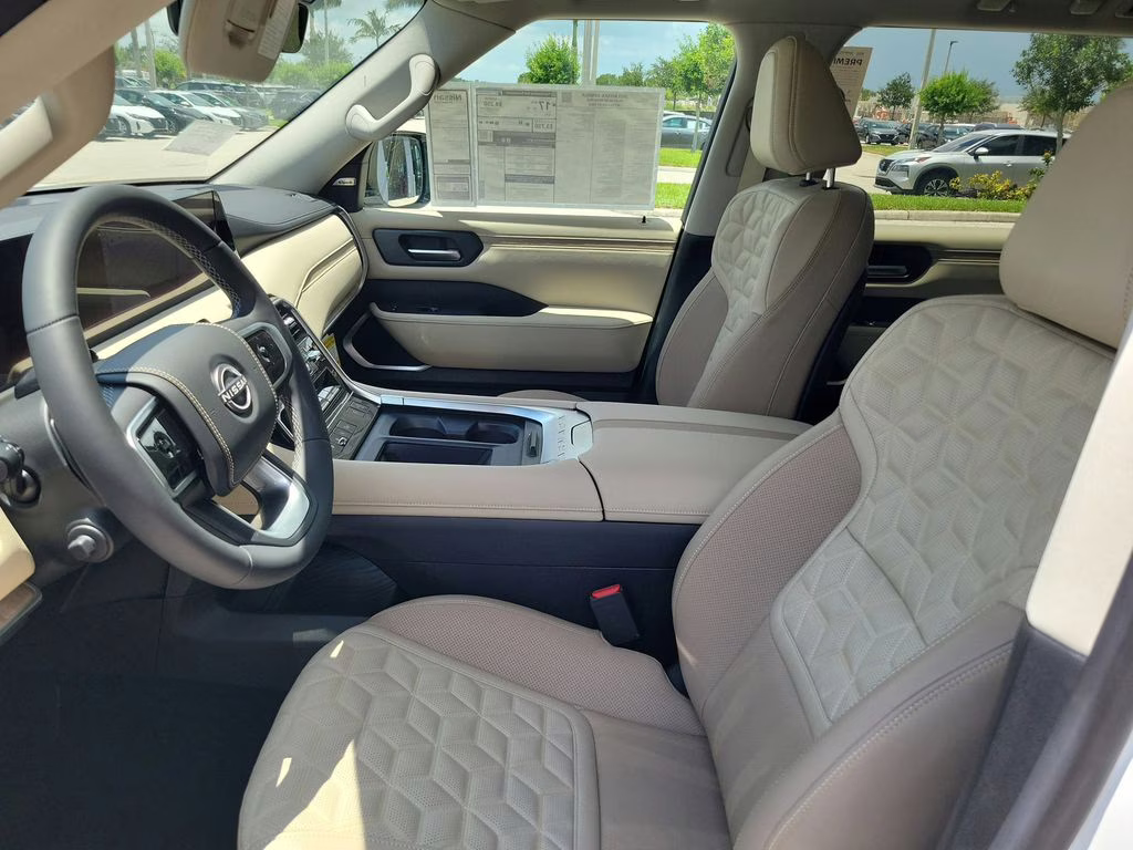 2026 Everest White Pearl Tricoat Nissan Armada Platinum Reserve 4X4 SUV