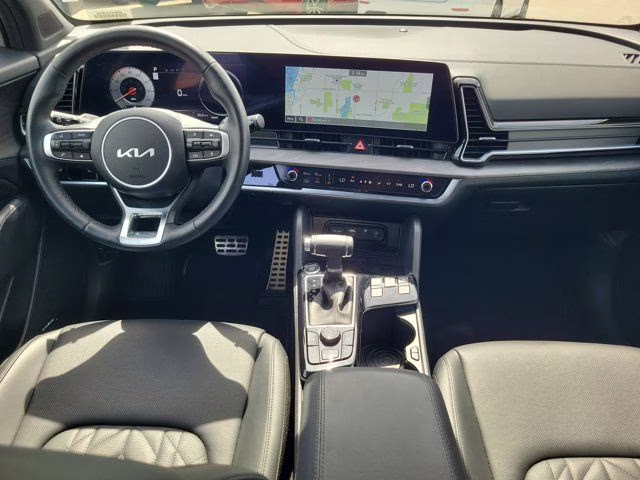 2025 Wolf Gray/Ebony Black Roof Kia Sportage X-Pro Prestige AWD SUV