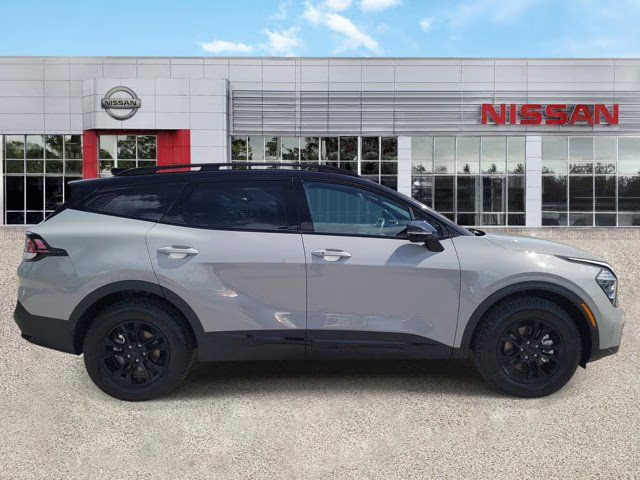 2025 Wolf Gray/Ebony Black Roof Kia Sportage X-Pro Prestige AWD SUV