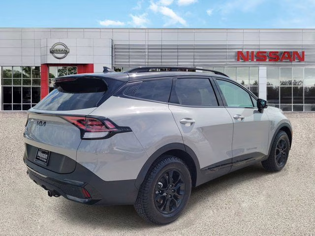 2025 Wolf Gray/Ebony Black Roof Kia Sportage X-Pro Prestige AWD SUV