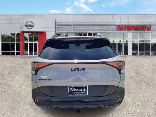 2025 Wolf Gray/Ebony Black Roof Kia Sportage X-Pro Prestige AWD SUV