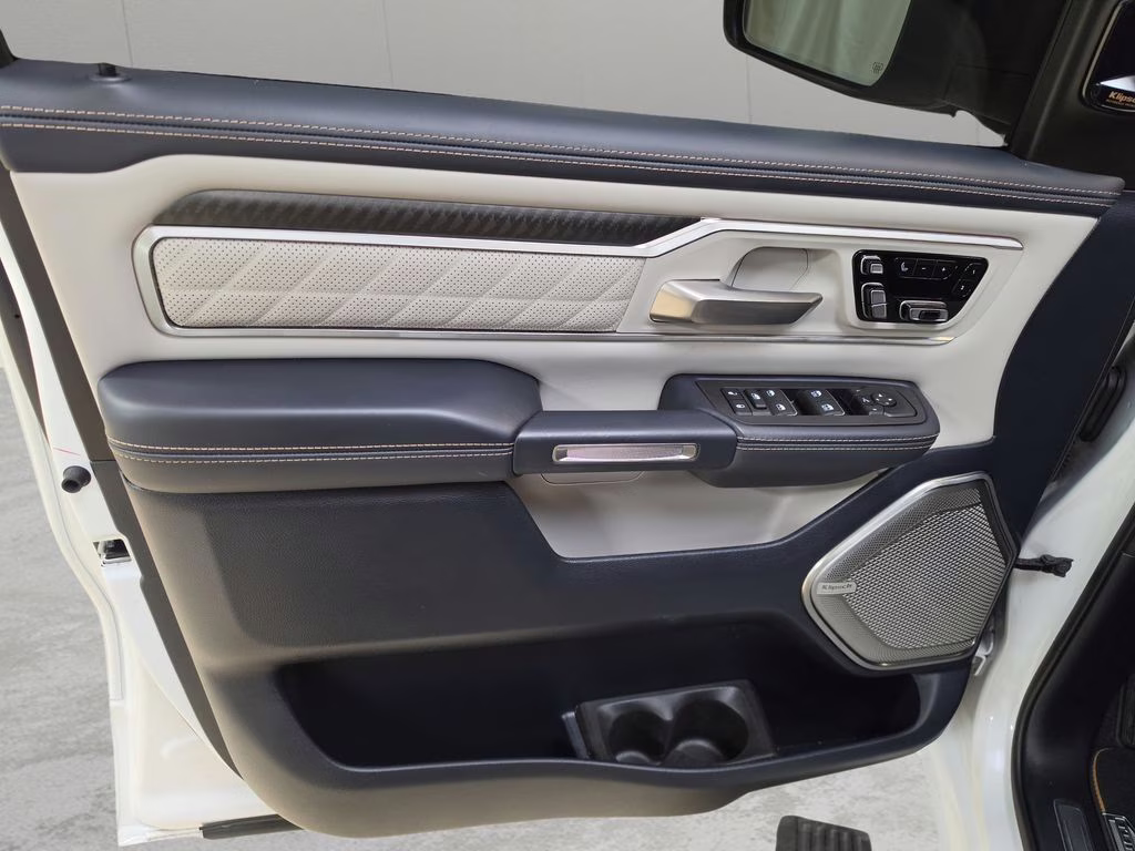 2025 Ivory White Tri-Coat Pearlcoat Ram 1500 Tungsten 4X4 Truck