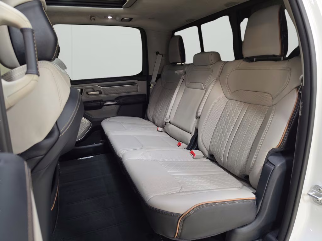 2025 Ivory White Tri-Coat Pearlcoat Ram 1500 Tungsten 4X4 Truck