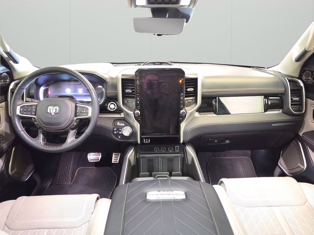 2025 Ivory White Tri-Coat Pearlcoat Ram 1500 Tungsten 4X4 Truck