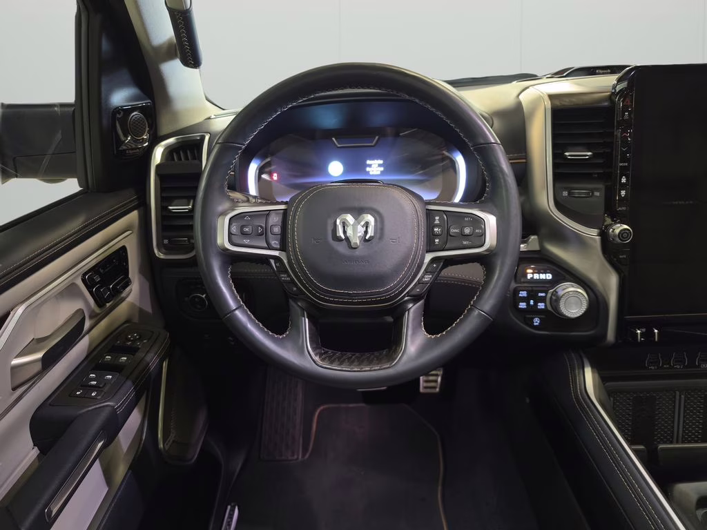 2025 Ivory White Tri-Coat Pearlcoat Ram 1500 Tungsten 4X4 Truck