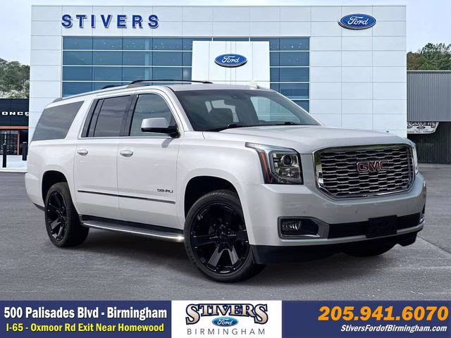 2019 White Frost Tricoat GMC Yukon XL Denali 4X4 SUV