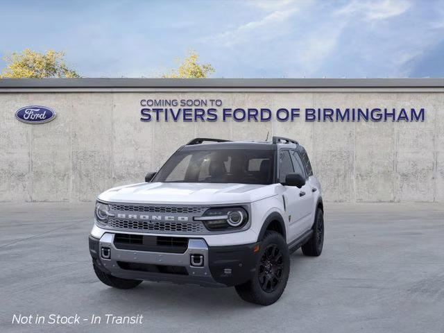 2026 Oxford White Ford Bronco Sport Badlands 4X4 SUV