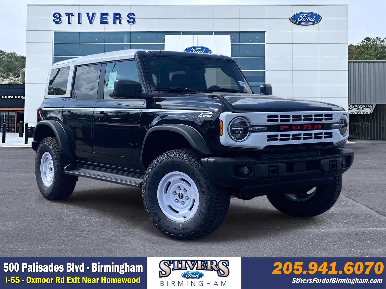 2026 Shadow Black Ford Bronco Heritage Edition 4X4 SUV