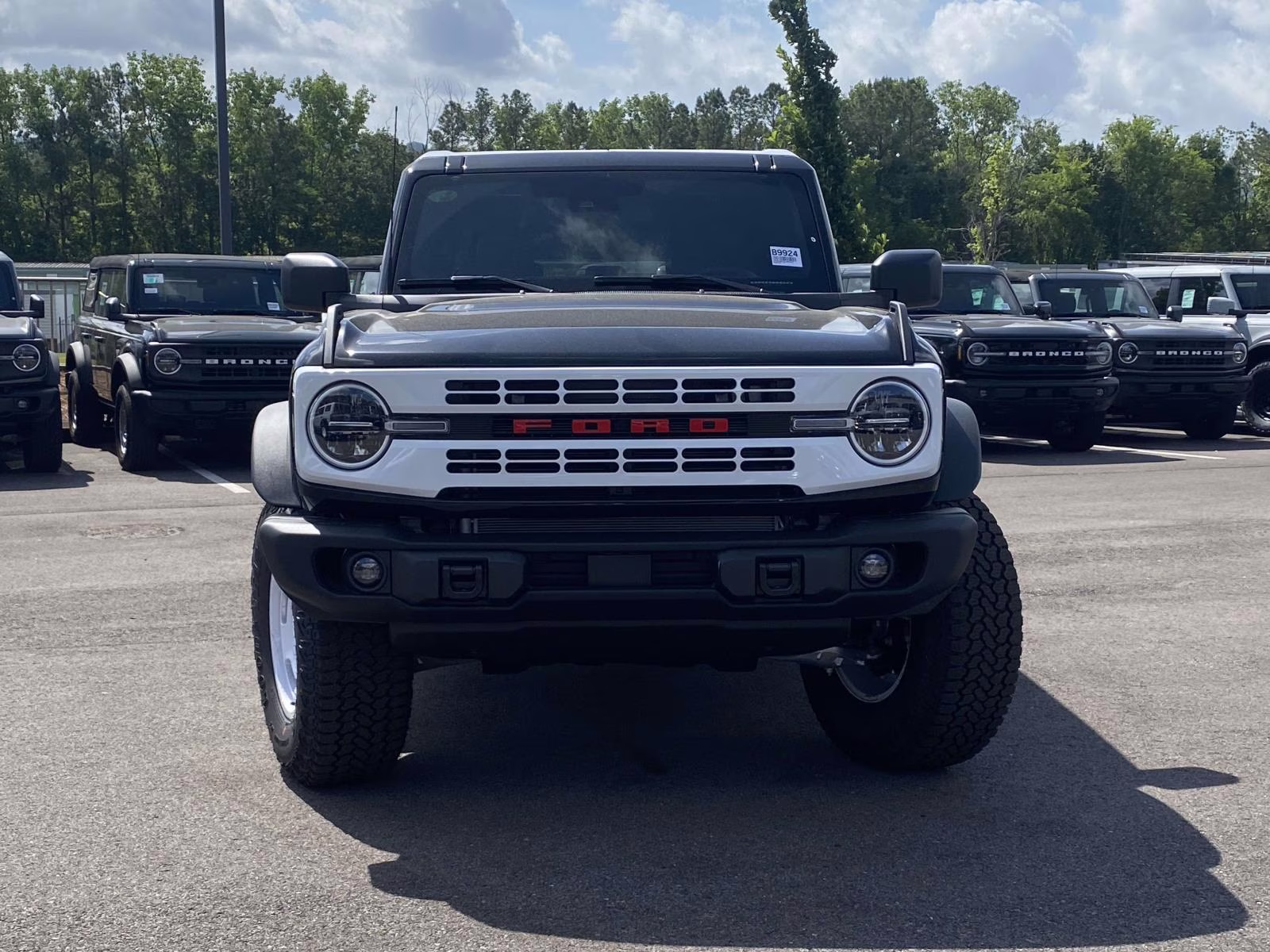 2026 Shadow Black Ford Bronco Heritage Edition 4X4 SUV