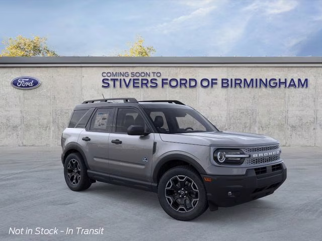 2026 Carbonized Gray Metallic Ford Bronco Sport Outer Banks 4X4 SUV