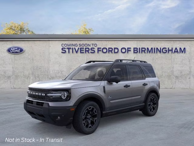 2026 Carbonized Gray Metallic Ford Bronco Sport Outer Banks 4X4 SUV