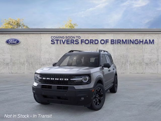 2026 Carbonized Gray Metallic Ford Bronco Sport Outer Banks 4X4 SUV