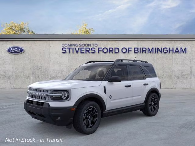 2026 Oxford White Ford Bronco Sport Outer Banks 4X4 SUV