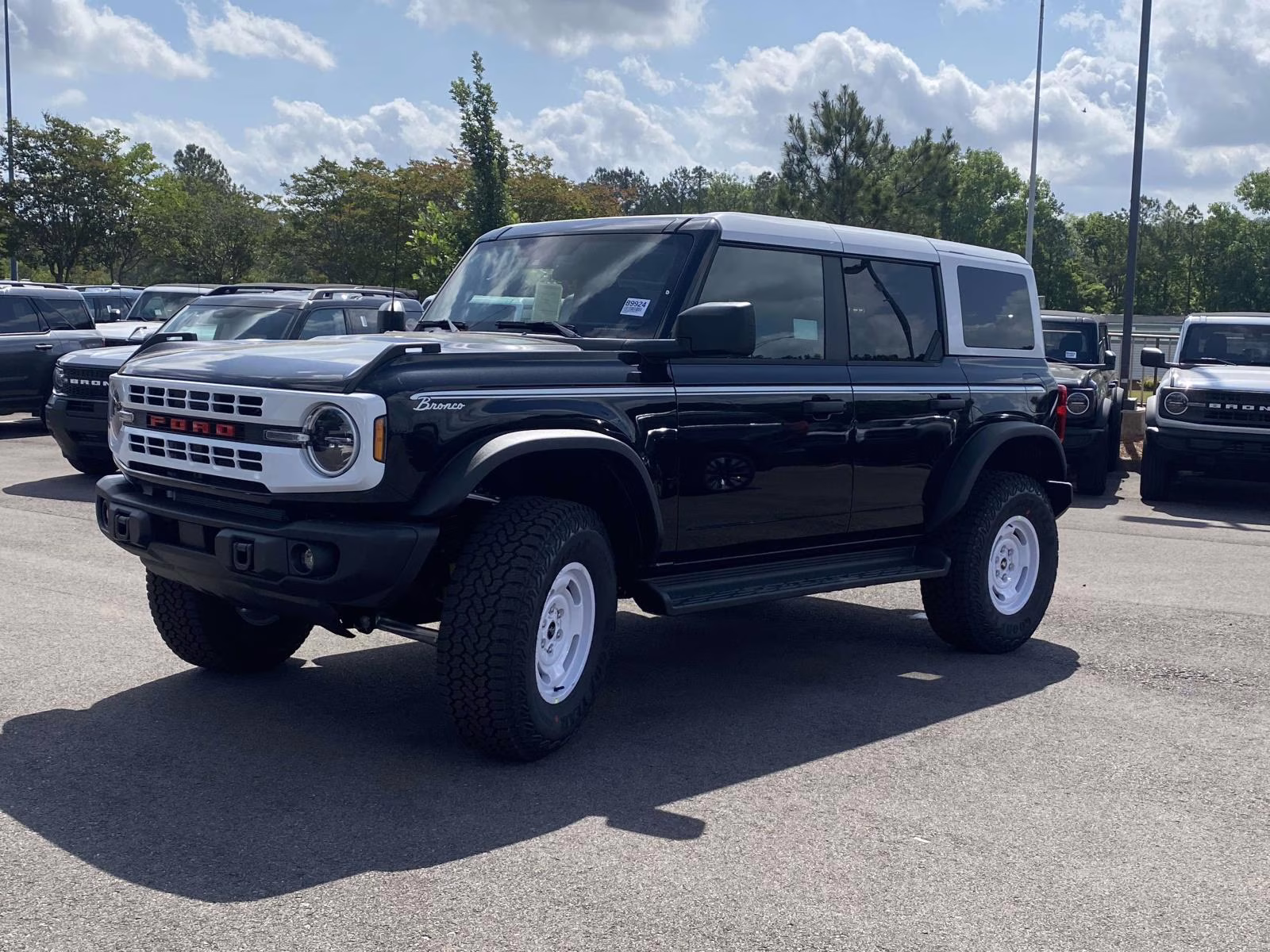 2026 Shadow Black Ford Bronco Heritage Edition 4X4 SUV