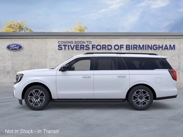 2026 Star White Metallic Tri-Coat Ford Expedition Max Active RWD SUV