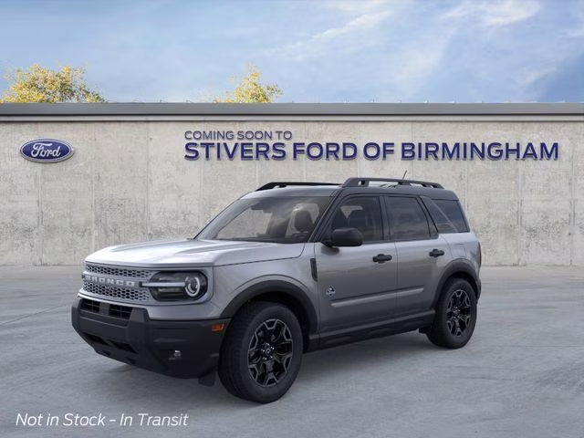 2026 Carbonized Gray Metallic Ford Bronco Sport Outer Banks 4X4 SUV