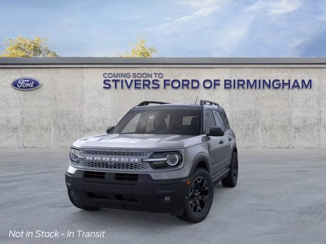 2026 Carbonized Gray Metallic Ford Bronco Sport Outer Banks 4X4 SUV