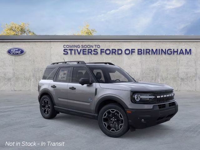 2026 Carbonized Gray Metallic Ford Bronco Sport Outer Banks 4X4 SUV