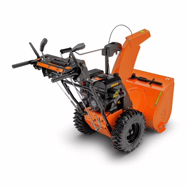 2026 Orange Ariens Deluxe Snow Blower 24" 120V