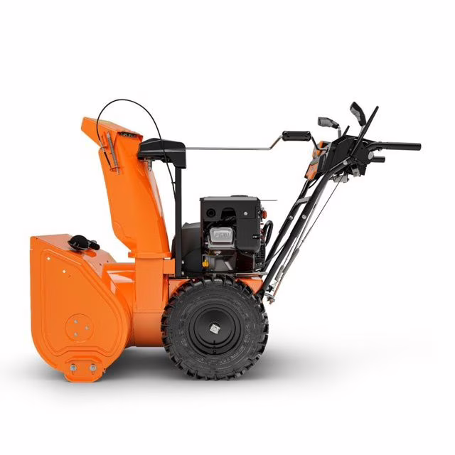 2026 Orange Ariens Deluxe Snow Blower 24" 120V