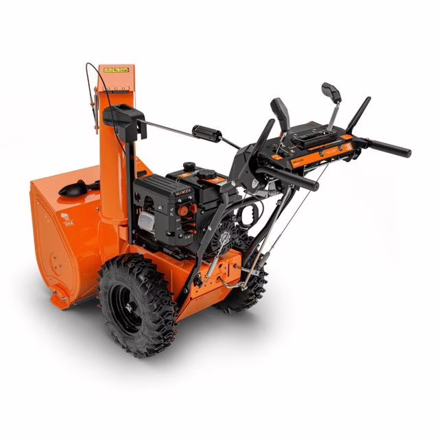 2026 Orange Ariens Deluxe Snow Blower 24" 120v
