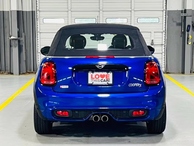 2020 Blue Metallic MINI Cooper S Signature FWD Convertible