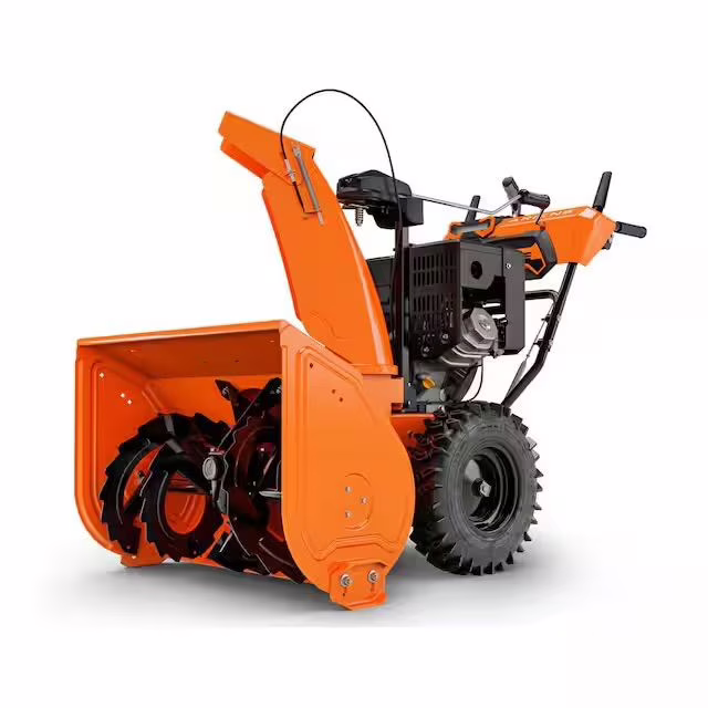 2026 Orange Ariens Deluxe Snow Blower 30" 120V