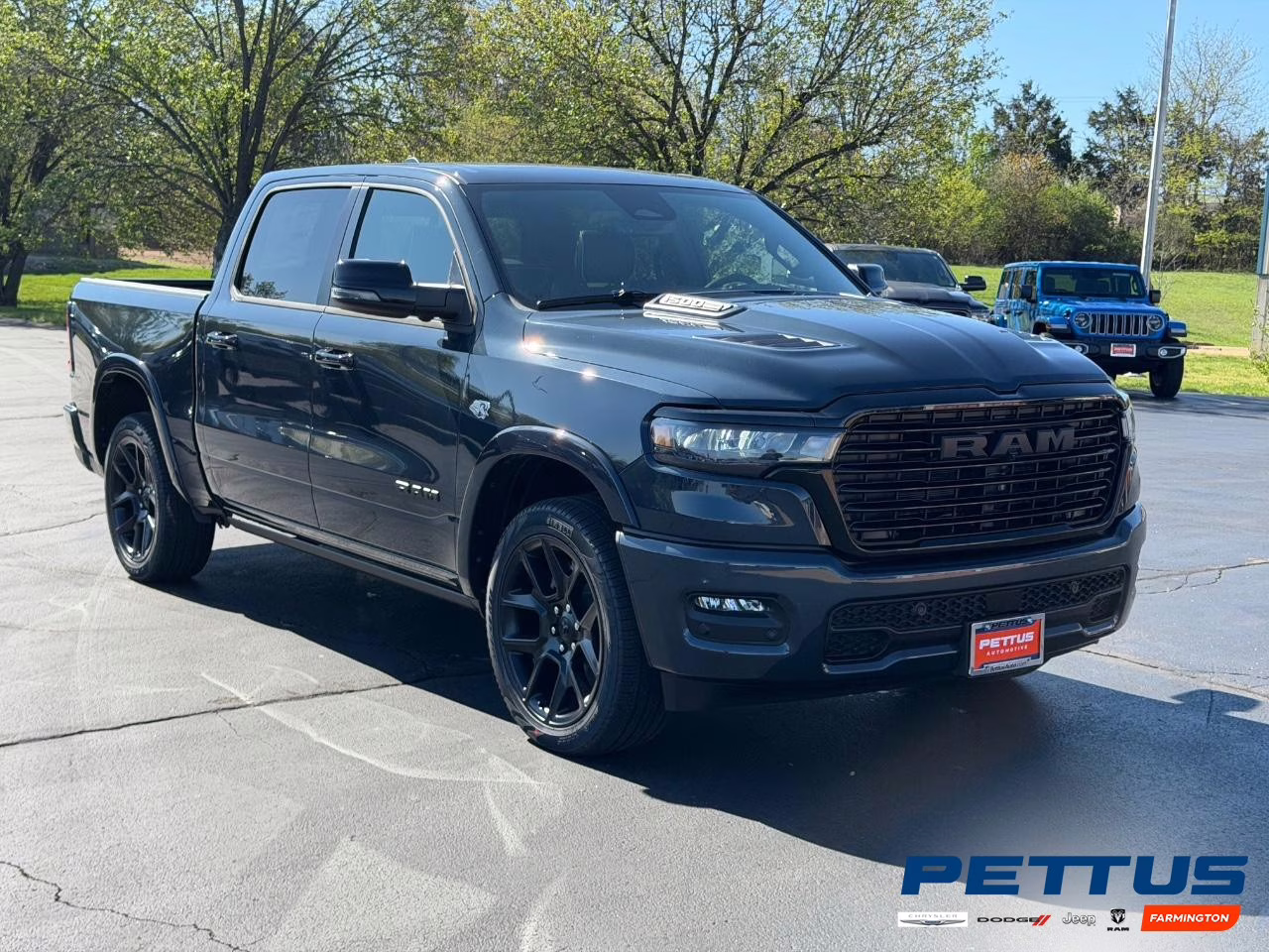 2026 Forged Blue Metallic Ram 1500 Laramie 4X4 Truck