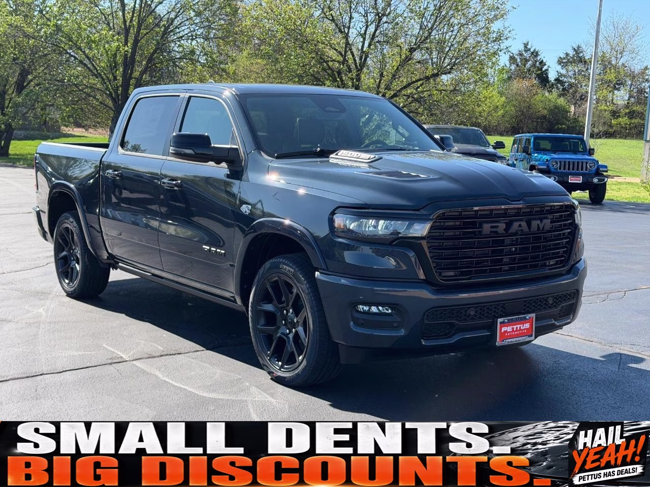 2026 Forged Blue Metallic Ram 1500 Laramie 4X4 Truck