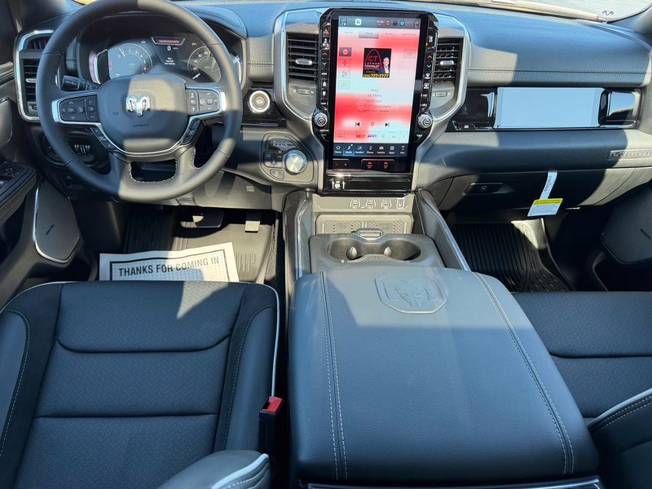 2026 Forged Blue Metallic Ram 1500 Laramie 4X4 Truck