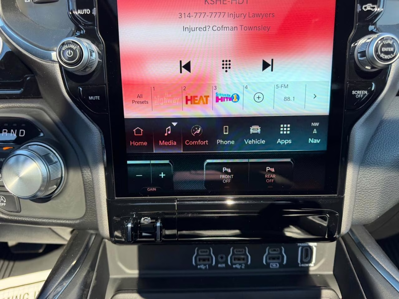 2026 Forged Blue Metallic Ram 1500 Laramie 4X4 Truck