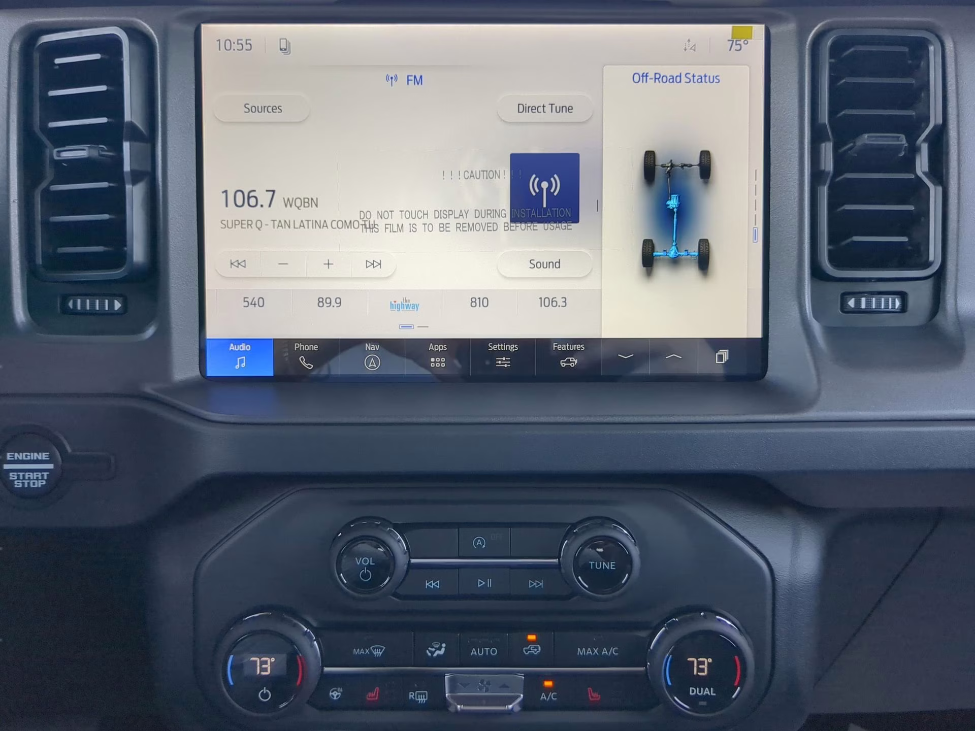 2026 Oxford White Ford Bronco Badlands 4X4 Convertible