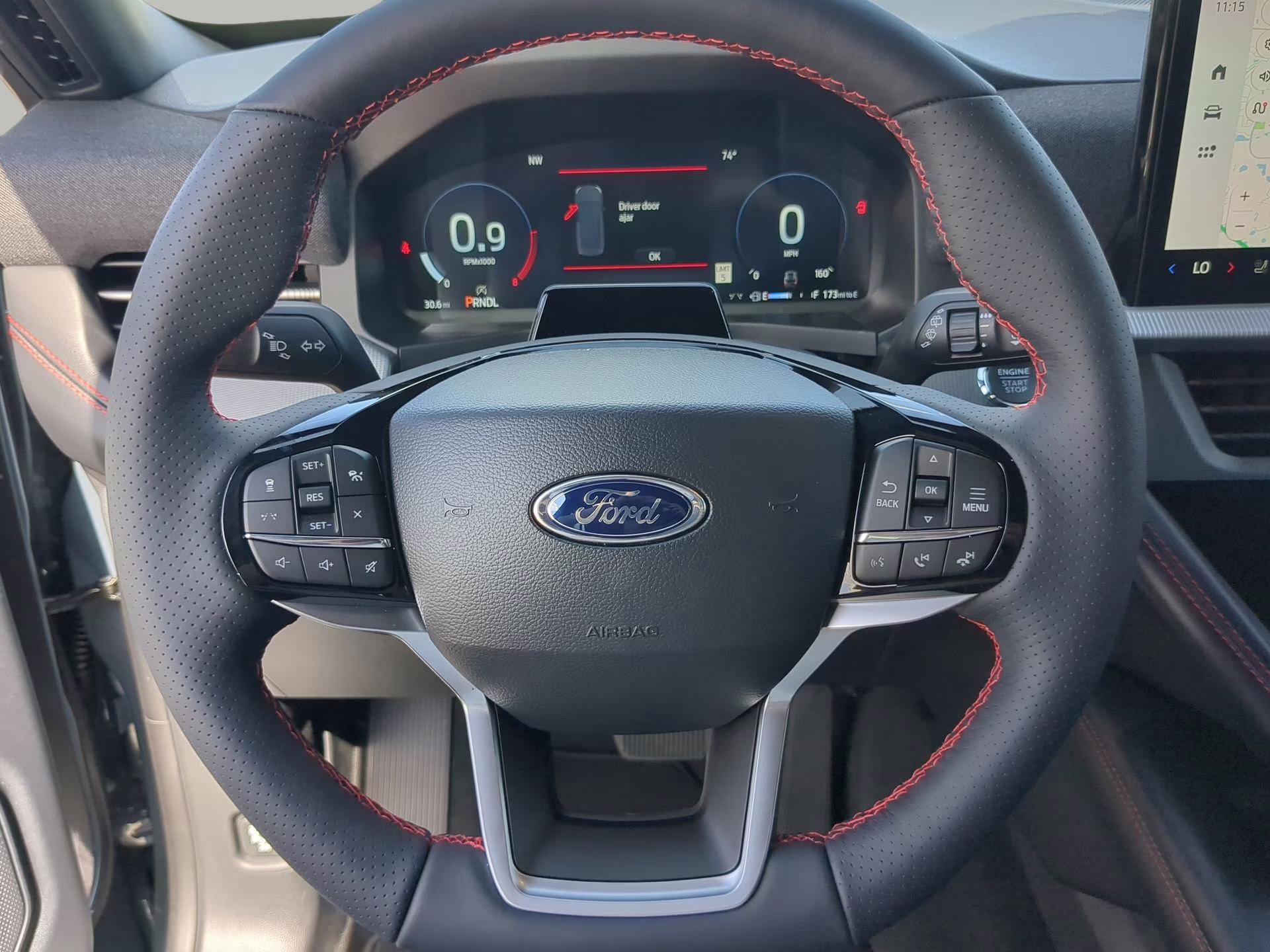 2026 Vapor Blue Metallic Ford Explorer ST-Line RWD SUV