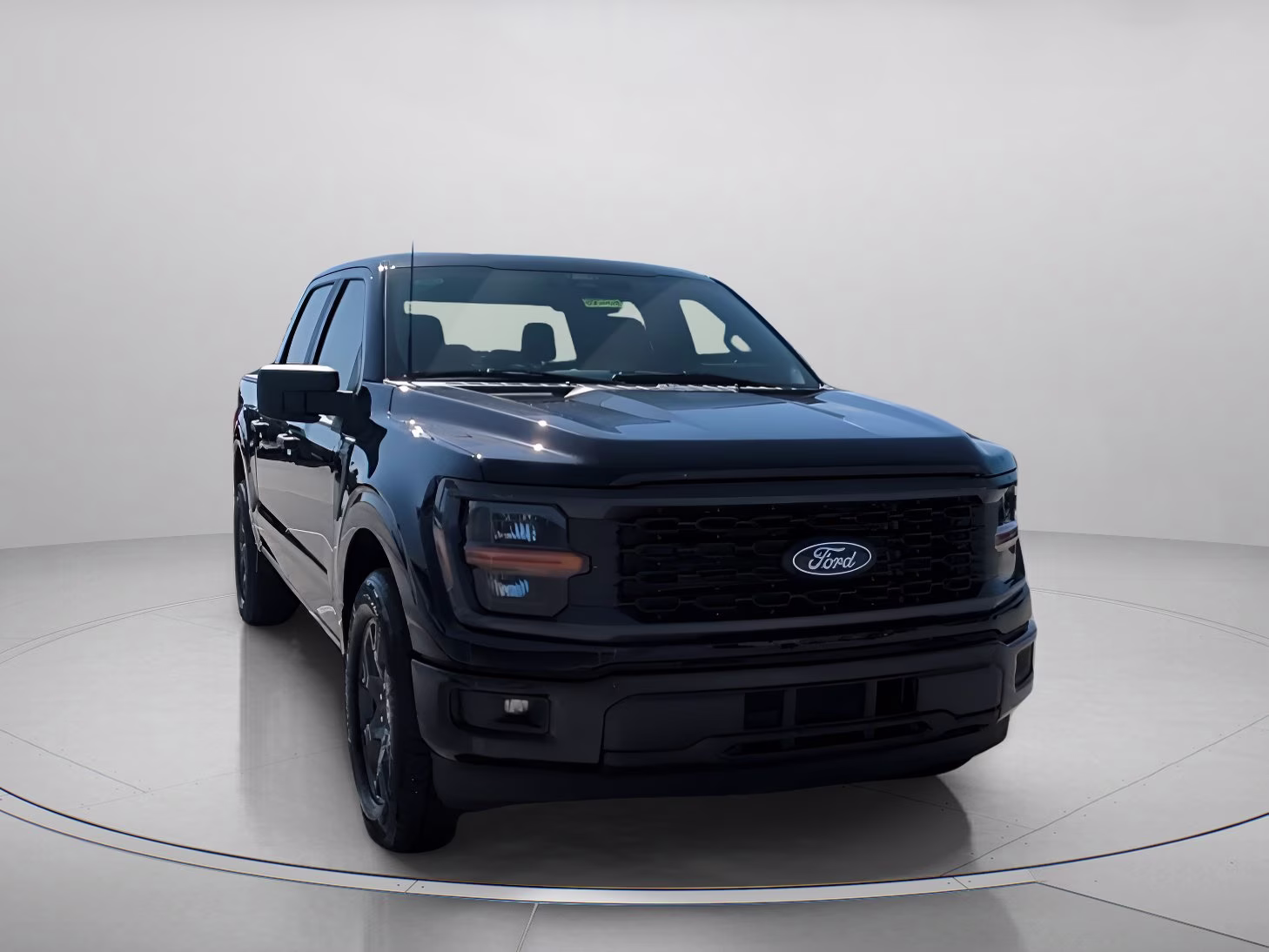 2026 Agate Black Metallic Ford F-150 STX Crew Cab Pickup RWD Truck