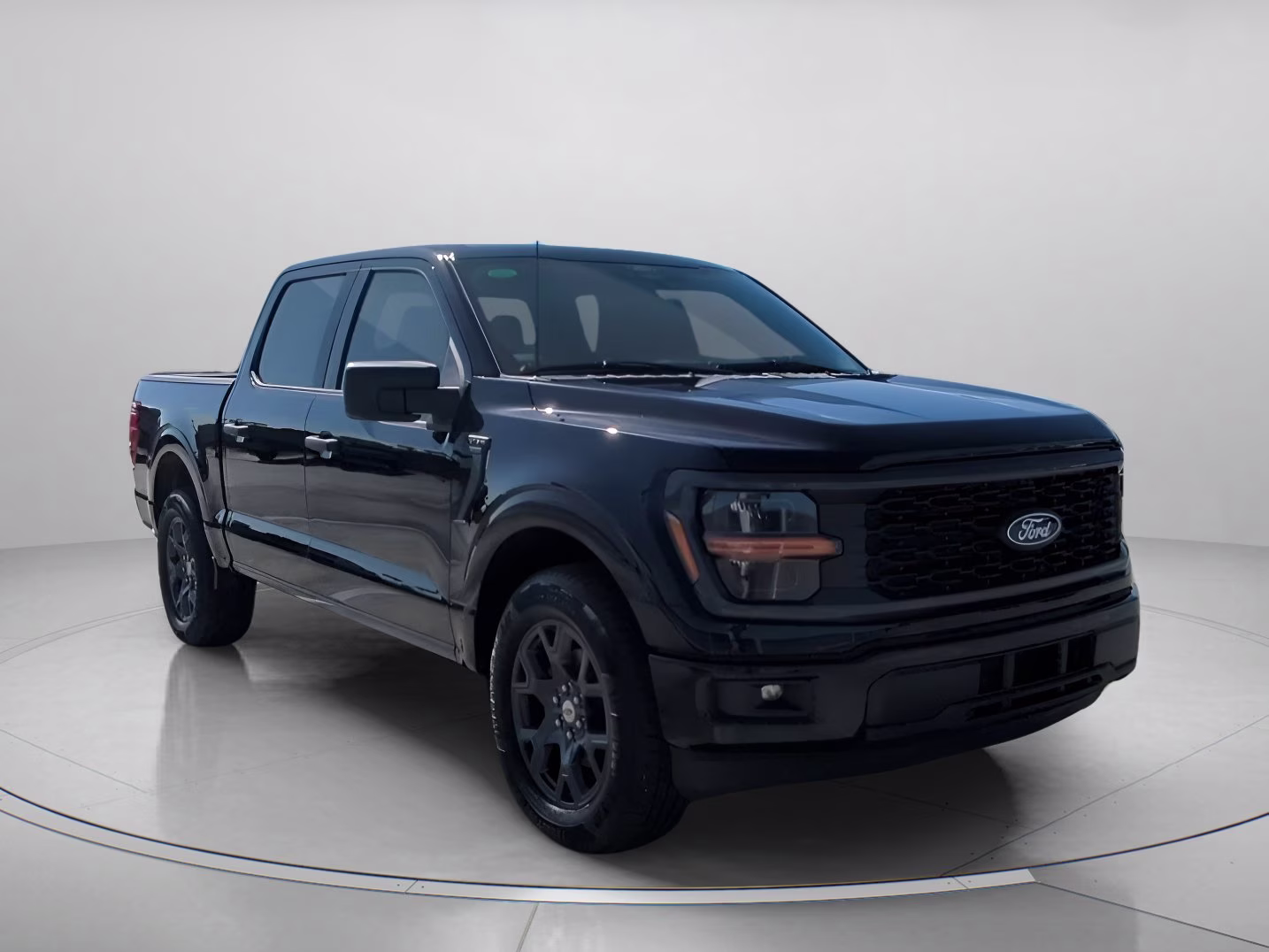 2026 Agate Black Metallic Ford F-150 STX Crew Cab Pickup RWD Truck