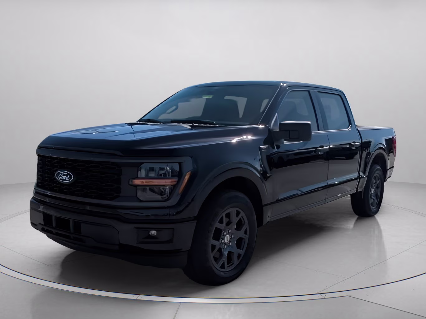 2026 Agate Black Metallic Ford F-150 STX Crew Cab Pickup RWD Truck