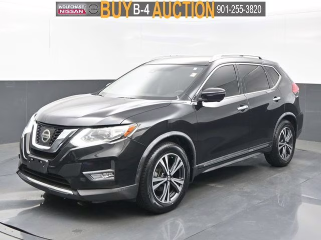 2017 Magnetic Black Nissan Rogue SL FWD SUV