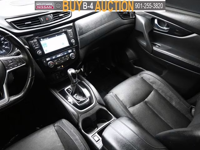 2017 Magnetic Black Nissan Rogue SL FWD SUV