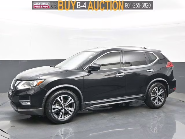 2017 Magnetic Black Nissan Rogue SL FWD SUV