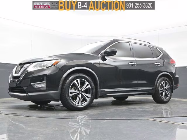 2017 Magnetic Black Nissan Rogue SL FWD SUV