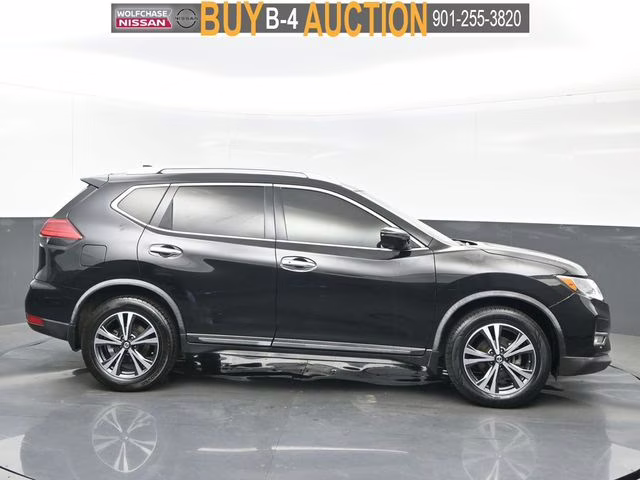 2017 Magnetic Black Nissan Rogue SL FWD SUV