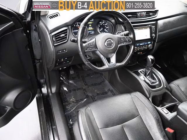 2017 Magnetic Black Nissan Rogue SL FWD SUV