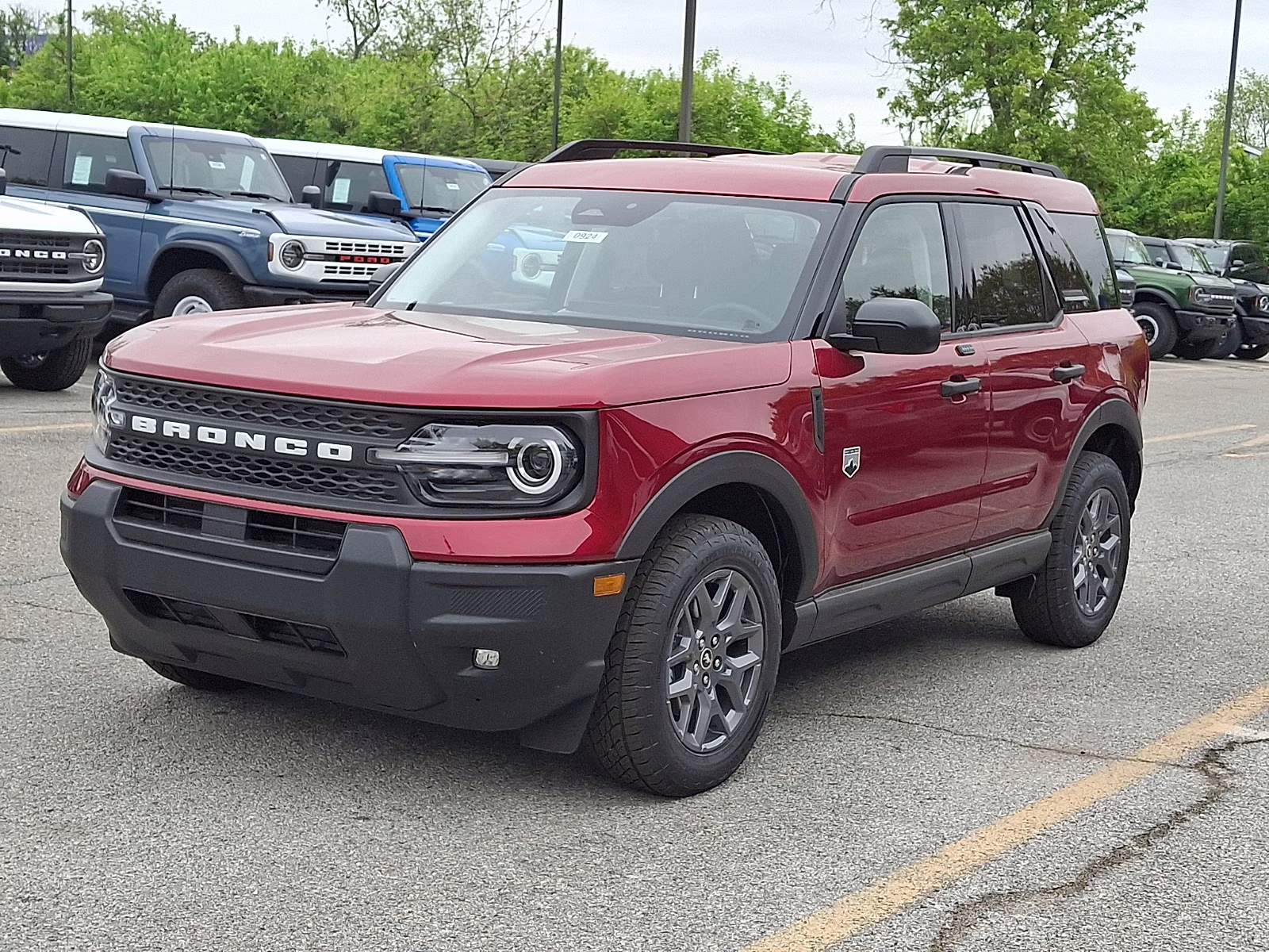 2026 Ruby Red Metallic Tinted Clearcoat - RR Ford Bronco Sport Big Bend 4X4
