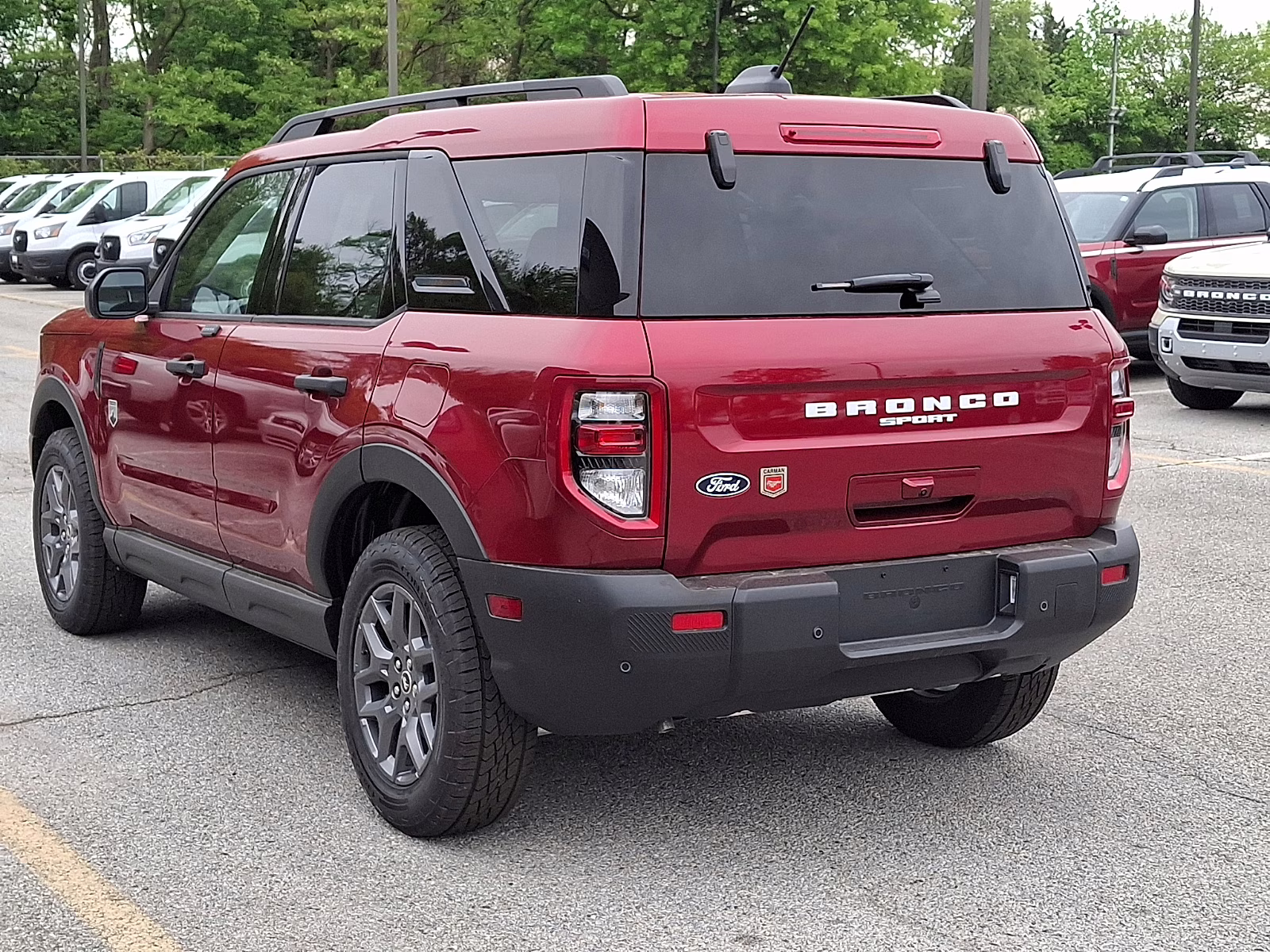 2026 Ruby Red Metallic Tinted Clearcoat - RR Ford Bronco Sport Big Bend 4X4