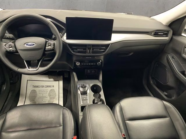 2024 Star White Metallic Tri-Coat Ford Escape Platinum AWD SUV