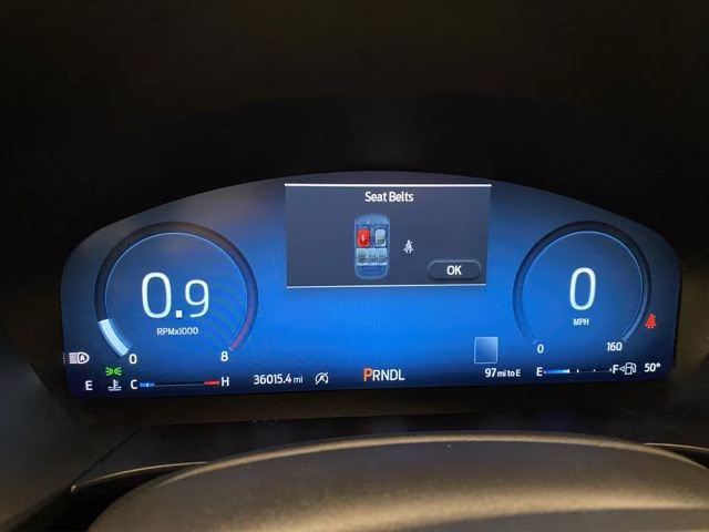 2024 Star White Metallic Tri-Coat Ford Escape Platinum AWD SUV