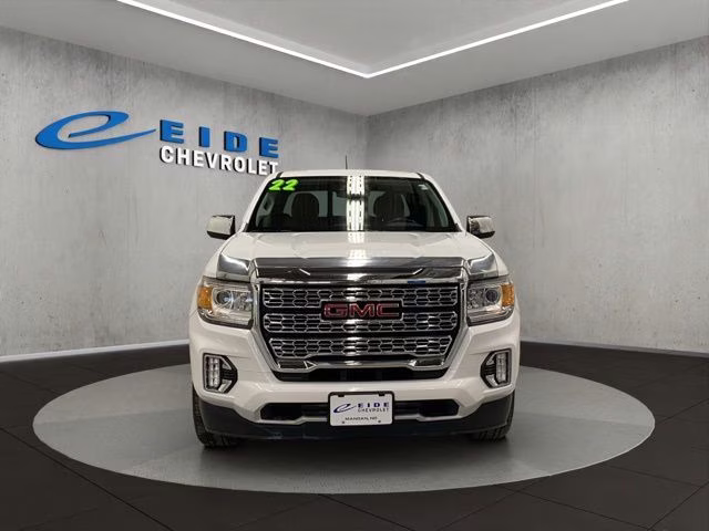 2022 Summit White GMC Canyon Denali 4X4 Truck