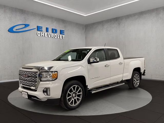 2022 Summit White GMC Canyon Denali 4X4 Truck